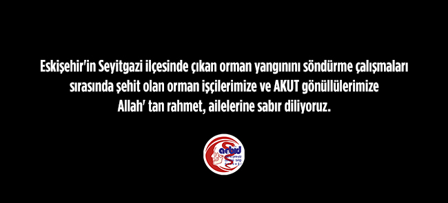 BAŞIMIZ SAĞOLSUN...